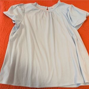 LOFT Soft Blue Women's Blouse